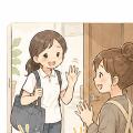 看護学生さんが来た日
