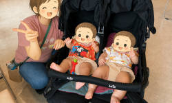 Featured image of post 双子の6ヶ月健診へ！体力勝負の一日でした