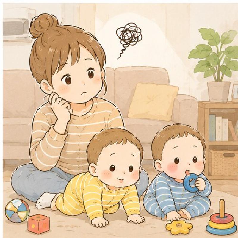 Featured image of post パパがお仕事の日曜日。じいじと双子との攻防戦