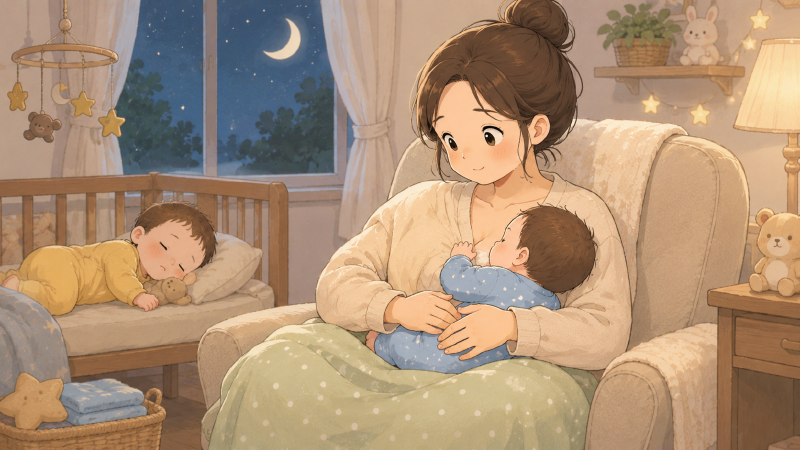 Featured image of post 可愛いくちばしが見られなくなる日。生後6か月、双子の卒乳を考え始めた