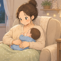 可愛いくちばしが見られなくなる日。生後6か月、双子の卒乳を考え始めた